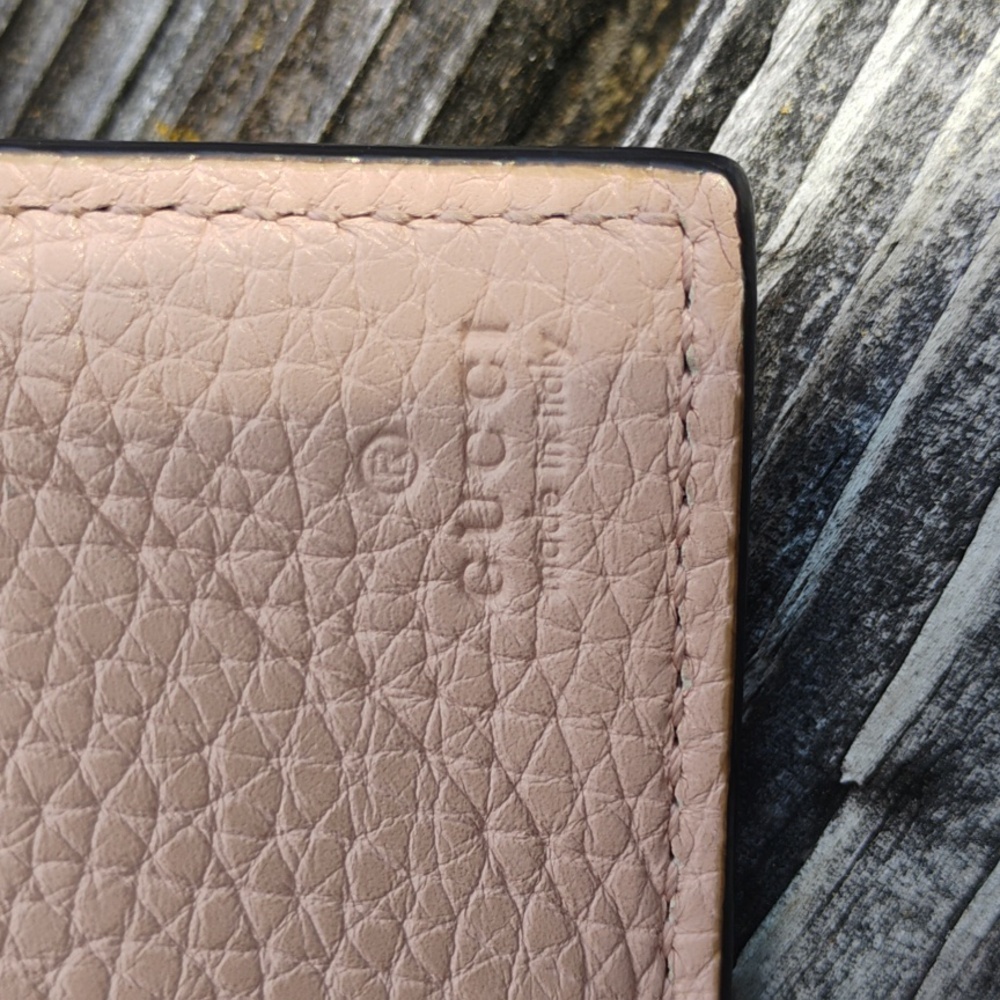 Gucci Blind For Love Blush Pink Compact Wallet With Box, Dustbag & Ribbon - Picture 12 of 12